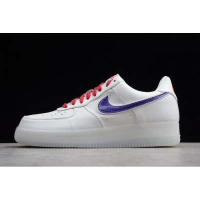 Nike Air Force 1 Lv8 Beyaz / Mor / Açık Kırmızı Kaykay Ayakkabı Türkiye - LQH3LSCW